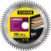 Пильный диск &quot;Laminate line&quot; для ламината, 235x30, 64Т, STAYER 3684-235-30-64 купить в Ижевске