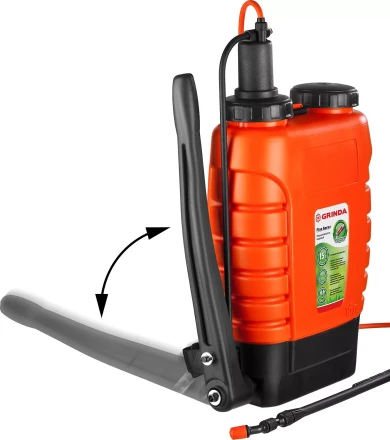Опрыскиватель садовый GRINDA &quot;Fine Spray&quot;, ранцевый, телескопический удлинитель, 15л 425216 купить в Ижевске