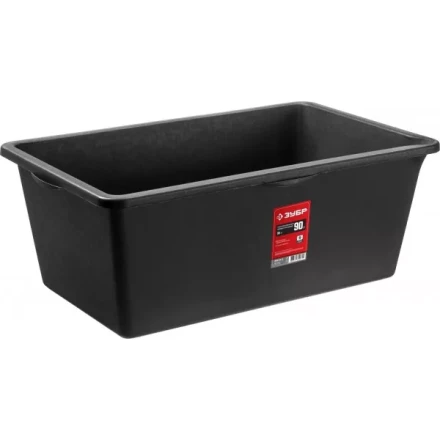 Кювета ЗУБР &quot;ЭКСПЕРТ&quot; строительная пластмассовая, 48x78x29см(ШхДхГ), 90л 06097-90_z03 купить в Ижевске