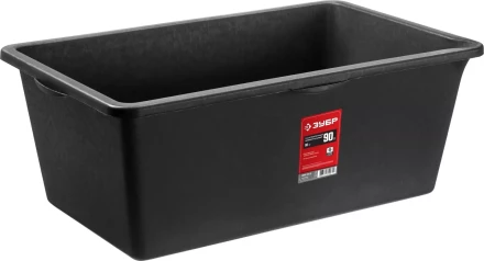 Кювета ЗУБР &quot;ЭКСПЕРТ&quot; строительная пластмассовая, 48x78x29см(ШхДхГ), 90л 06097-90_z03 купить в Ижевске