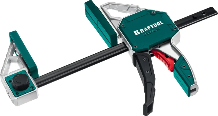 Струбцина Extrem ручная пистолетная KRAFTOOL 32228-15_z01 металлический корпус 150/95 мм купить в Ижевске