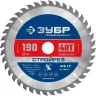ЗУБР Стройрез, 190 х 30 мм, 40Т, пильный диск по строительной древесине, Профессионал (36931-190-30-40) купить в Ижевске
