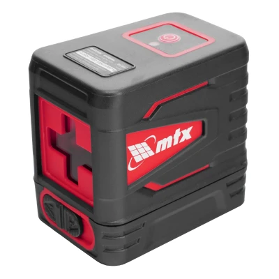 Лазерный уровень QBC RED Basic SET, 10 м, красный луч, батарейки, резьба 1/4"// MTX 35010
