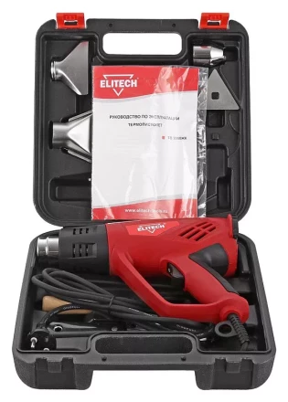 Фен строительный ELITECH ТВ 2000 ЖК купить в Ижевске