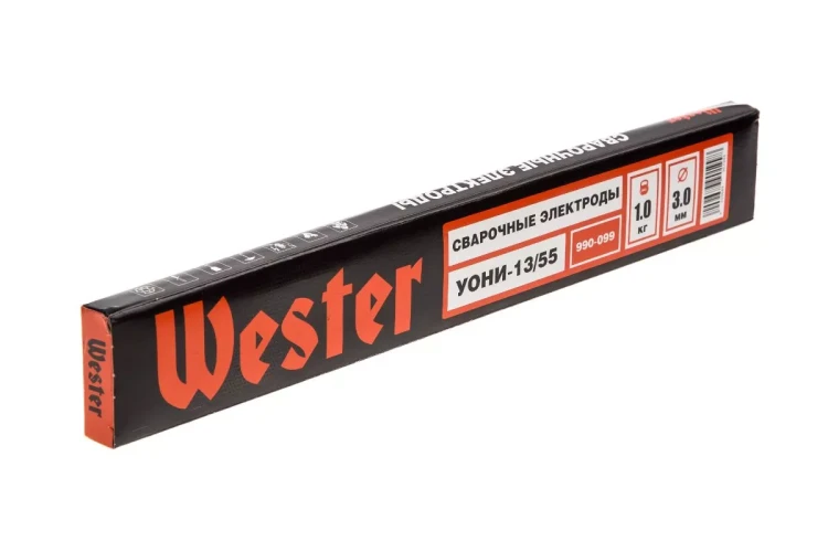Электроды для сварки WESTER УОНИ-13/55, 3.0 мм, 1 кг купить в Ижевске