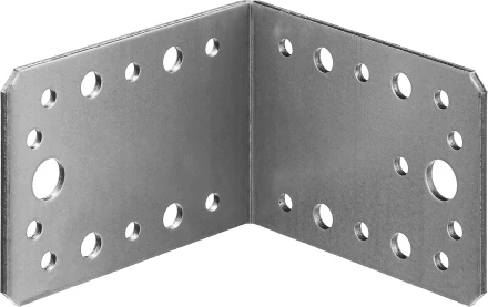 ЗУБР УК-2.5, 65 x 90 x 90 x 2.5 мм, цинк, крепежный уголок (31012-90) купить в Ижевске