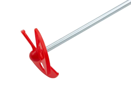 Миксер для красок Denzel, 60 х 6 х 350 мм, цилиндрический хвостовик, 848297 купить в Ижевске