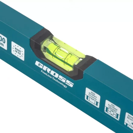 Уровень алюминиевый 800 мм 2 глазка Handwerker Gross 33902 купить в Ижевске