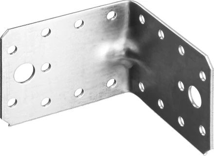 Крепежный угол ЗУБР &quot;МАСТЕР&quot; усиленный, 65х90х90мм, 1шт 310116-65-090 купить в Ижевске