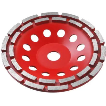 Чашка алмазная шлифовальная по бетону ЗУБР &quot;МАСТЕР&quot; сегментная двухрядная, 180мм 33376-180 купить в Ижевске