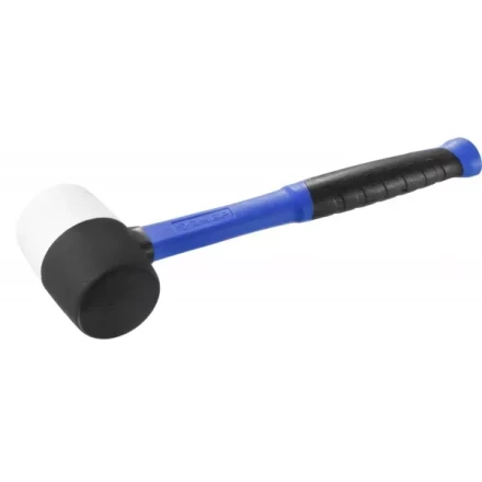 Киянка ЗУБР &quot;ПРОФЕССИОНАЛ&quot; резиновая черно-белая, с фиберглассовой ручкой, 450г 20532-450 купить в Ижевске