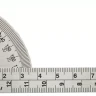 Транспортир KRAFTOOL с линейкой из нержавеющей стали, 200мм 34290 купить в Ижевске