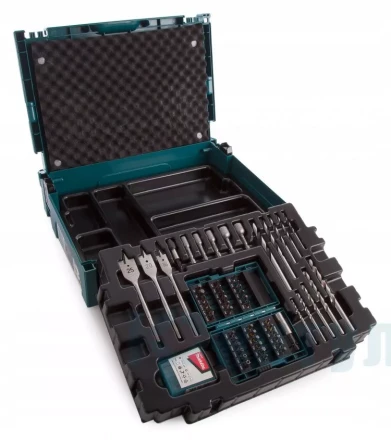 Набор свёрл и бит Makita B-43044, 66 шт, Makpac купить в Ижевске
