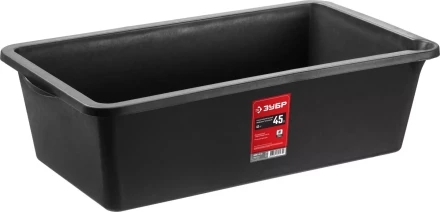 Кювета ЗУБР &quot;ЭКСПЕРТ&quot; строительная пластмассовая, 41x71x22см(ШхДхГ), 45л 06097-45_z03 купить в Ижевске