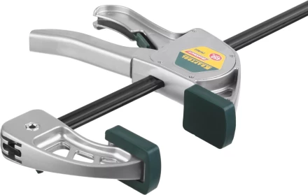 Струбцина &quot;EcoKraft&quot; ручная пистолетная, KRAFTOOL 32228-45, металлический корпус, 450/650мм, 200кгс 32228-45 купить в Ижевске