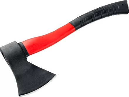 Топор MIRAX со стеклопластиковой обрезиненной рукояткой, 1,0кг 20601-10_z01 купить в Ижевске