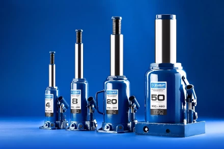 Домкрат гидравлический бутылочный T50, 6т, 215-415мм, ЗУБР Профессионал 43060-6 43060-6_z01 купить в Ижевске