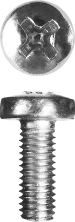 Винт ЗУБР &quot;МАСТЕР&quot; DIN 7985, класс прочности 4.8, оцинкованный, M5x12мм, 5кг 303150-05-012 купить в Ижевске