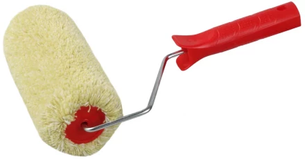 Валик фасадный ЗУБР &quot;ЭКСПЕРТ&quot; УНИВЕРСАЛ СИНТЕКС малярный в сборе, полиакрил, бюгель 8мм, 68х180мм 03502-18 купить в Ижевске