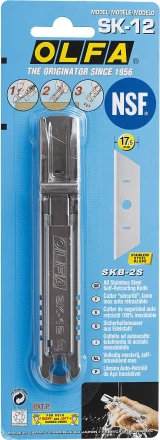 Нож OLFA, безопасный с трапециевидным лезвием OL-SK-12 купить в Ижевске