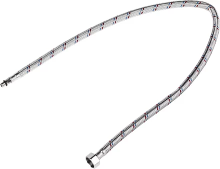 Подводка гибкая STAYER для воды к смесителям, оплетка из нерж стали, укороченная, г/ш 1/2&quot; - 0,8м 51016-080 купить в Ижевске