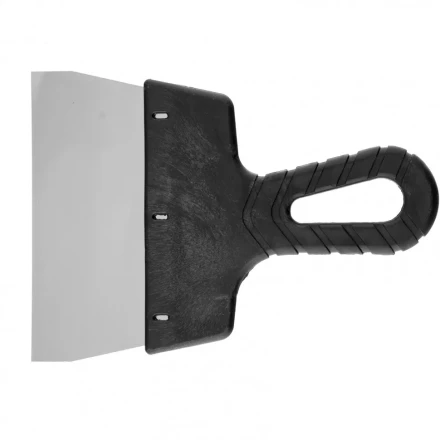 Шпатель фасадный из нержавеющей стали 150 мм пластмассовая ручка Россия 85149 купить в Ижевске