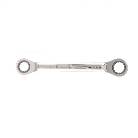 Ключ накидной трещоточный Matrix 16 x 18 мм зеркальный хром 14510 купить в Ижевске