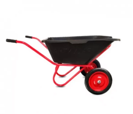 Тачка строительная 110 л 200 кг &quot;Антиудар&quot; двухколёсная с пневмоколесом 1023978 купить в Ижевске