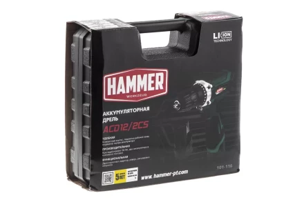 Дрель аккумуляторная HAMMER ACD12/2CS купить в Ижевске