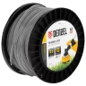 Леска для триммера двухкомпонентная квадрат, 4,0мм х 62м, на DIN катушке EXTRA CORD// Denzel 96821 купить в Ижевске