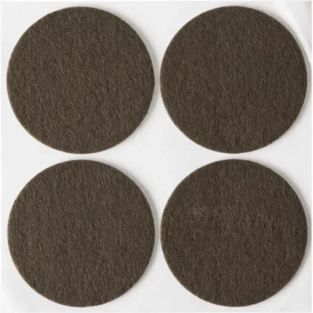 Накладки STAYER "COMFORT" на мебельные ножки, самоклеящиеся, фетровые, коричневые, круглые - диаметр 50 мм, 4 шт 40910-50 купить в Ижевске