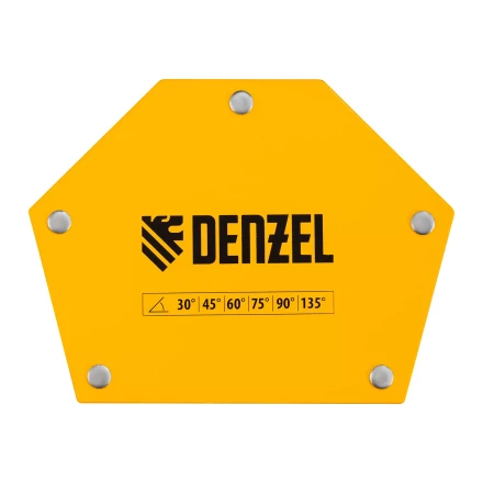 Фиксатор магнитный для сварочных работ усилие 75 LB, 30х45х60х75х90х135 град. Denzel 97556 купить в Ижевске
