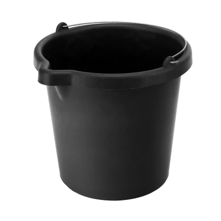Ведро строительное пластмассовое, 12 л, высокопрочное с носиком Сибртех 81478 купить в Ижевске