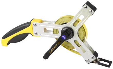 Мерная лента STAYER &quot;PROFI&quot; &quot;GRAND&quot; геодезийная стальная, мет. корпус, двухкомп. рукоятка, 20м 34166-20 купить в Ижевске