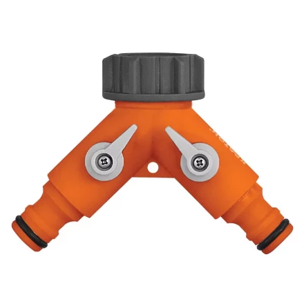 Распределитель пластиковый 2-х канальный  G 3/4&quot;  Кратон 5 01 04 057 купить в Ижевске