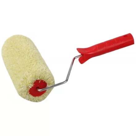 Валик фасадный ЗУБР &quot;ЭКСПЕРТ&quot; УНИВЕРСАЛ СИНТЕКС малярный в сборе, полиакрил, бюгель 8мм, 68х250мм 03502-25 купить в Ижевске