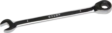 Ключ ЗУБР &quot;ПРОФИ&quot; гаечный комбинированный трещоточный, Cr-V сталь, хромированный, 9мм 27074-09 купить в Ижевске