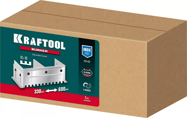 Раздвижная гребенка KRAFTOOL 0808-10 купить в Ижевске