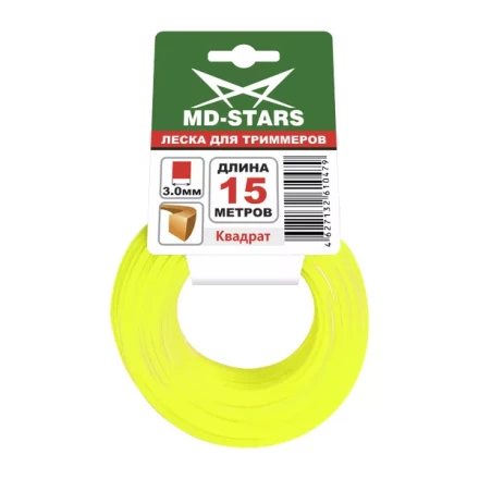 Леска для триммера SQUARE (квадрат) 2,0ММХ15М купить в Ижевске