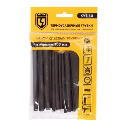 Набор термоусадочных трубок КВТ Квадро 4/1 (89780)