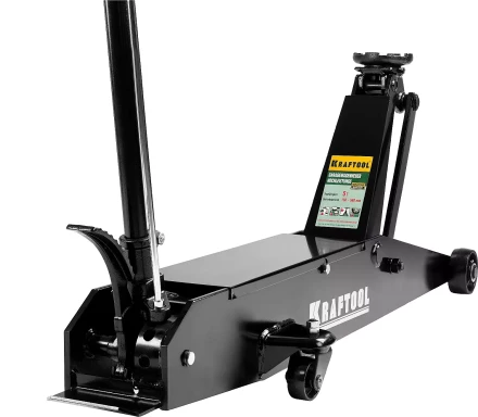 Домкрат гидравлический подкатной &quot;High-Lift&quot;, удлиненный, 5т, 150-560мм, KRAFTOOL 43455-5 43455-5 купить в Ижевске