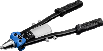 ЗУБР 2.4 - 6.4 мм, 390 мм, усиленный двуручный заклепочник, Профессионал (311971) купить в Ижевске