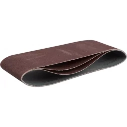 Лента шлифовальная бесконечная ЗУБР "МАСТЕР" на тканевой основе, для ЛШМ, P100, 100х610мм, 3шт 35543-100