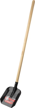 ЗУБР Мастер, 346 х 235 х 1375 мм, полотно 1.6 мм, закалено, дерев. черенок высш. сорт, тип ЛСП, совковая лопата (39577) купить в Ижевске