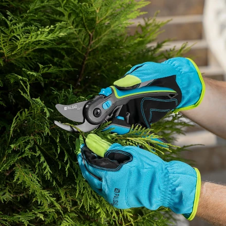 Секатор с наковальней Palisad, 205 мм, регулировка захвата, алюминиевые рукоятки, Luxe 60475 купить в Ижевске