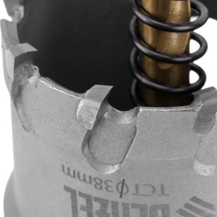 Коронка по металлу твердосплавная, 38 мм Denzel 724012 купить в Ижевске