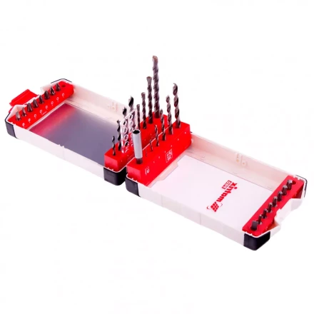 Набор сверл комбинированный сверла по металлу 1-6 мм бетону 4-8 мм дереву 3-6 мм биты 16 шт адаптер 32 предмета Pro Matrix 725632 купить в Ижевске