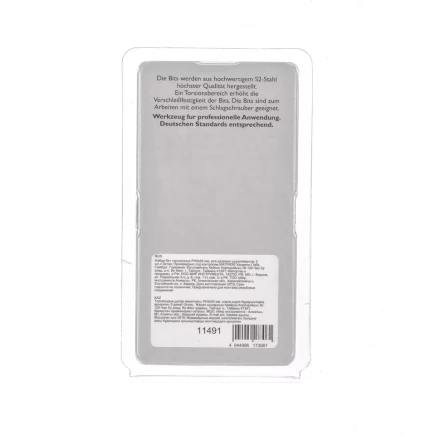 Набор бит торсионных PH3x50 мм для ударных шуруповертов 5 шт. Gross 11491 купить в Ижевске