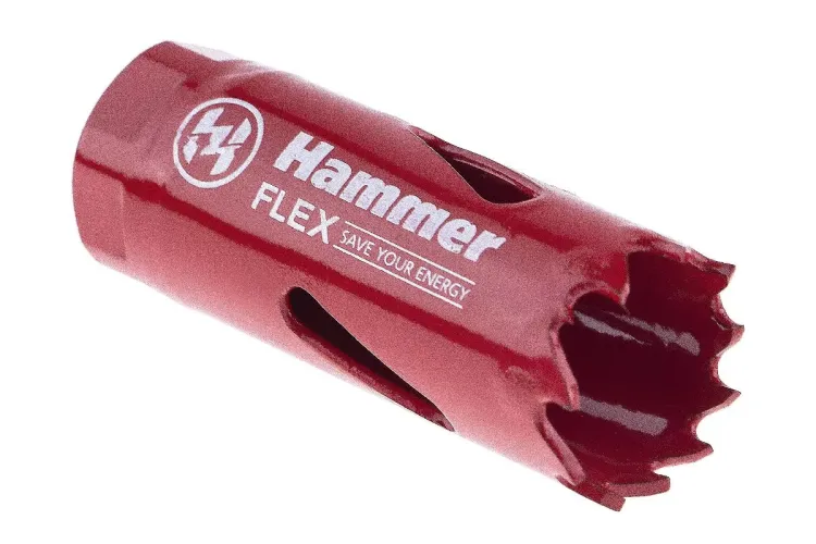 Коронка биметаллическая HAMMER Ф20х38мм 1/2" BiMETALL (224-002) купить в Ижевске