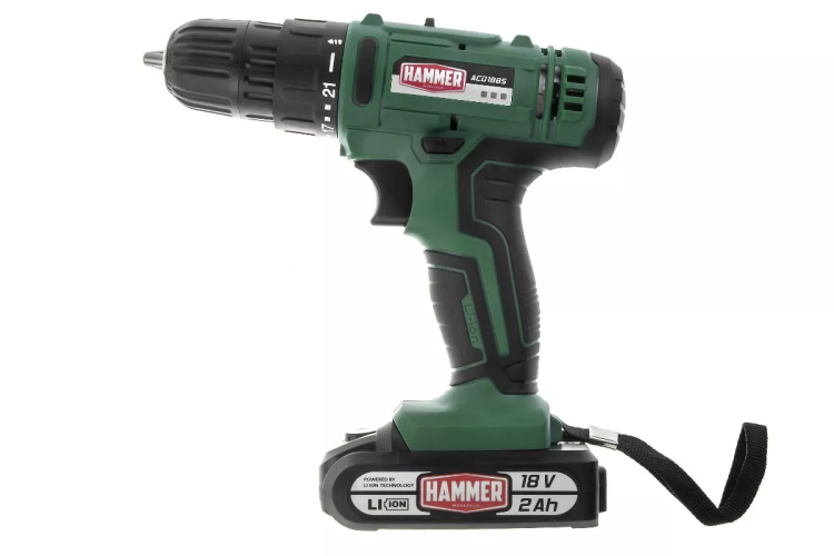 Дрель аккумуляторная HAMMER ACD18BS купить в Ижевске